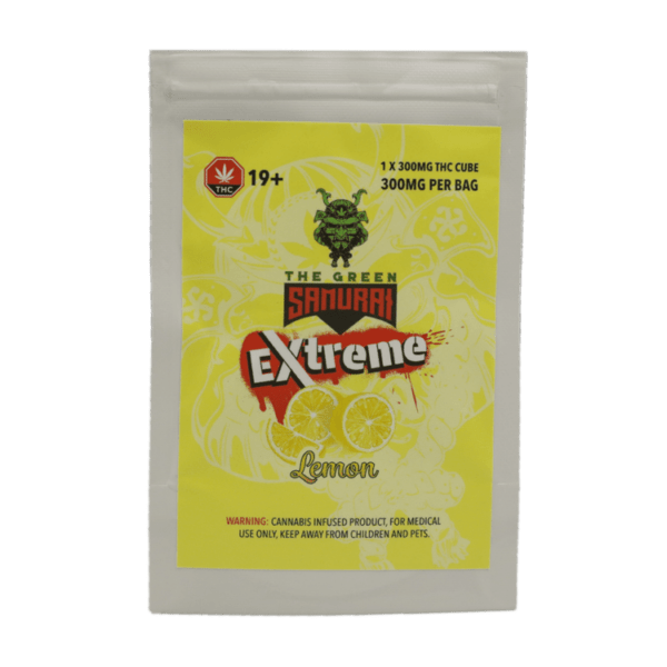 Green Samurai Extreme - Lemon Gummy 300mg THC | Buy Mushrooms Online Canada