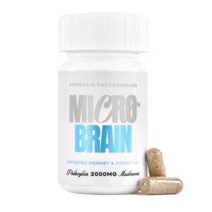 Euphoria Psychedelics – Micro Brain Capsules - (100mg X 20 Capsules) | Buy Mushrooms Online Canada
