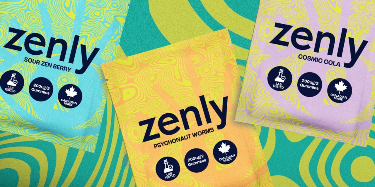 Zenly - LSD Gel Tabs - 600ug (100ug per tab) | Buy Mushrooms Online Canada
